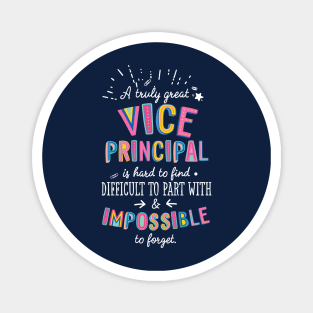 A truly Great Vice Principal Gift - Impossible to forget Magnet